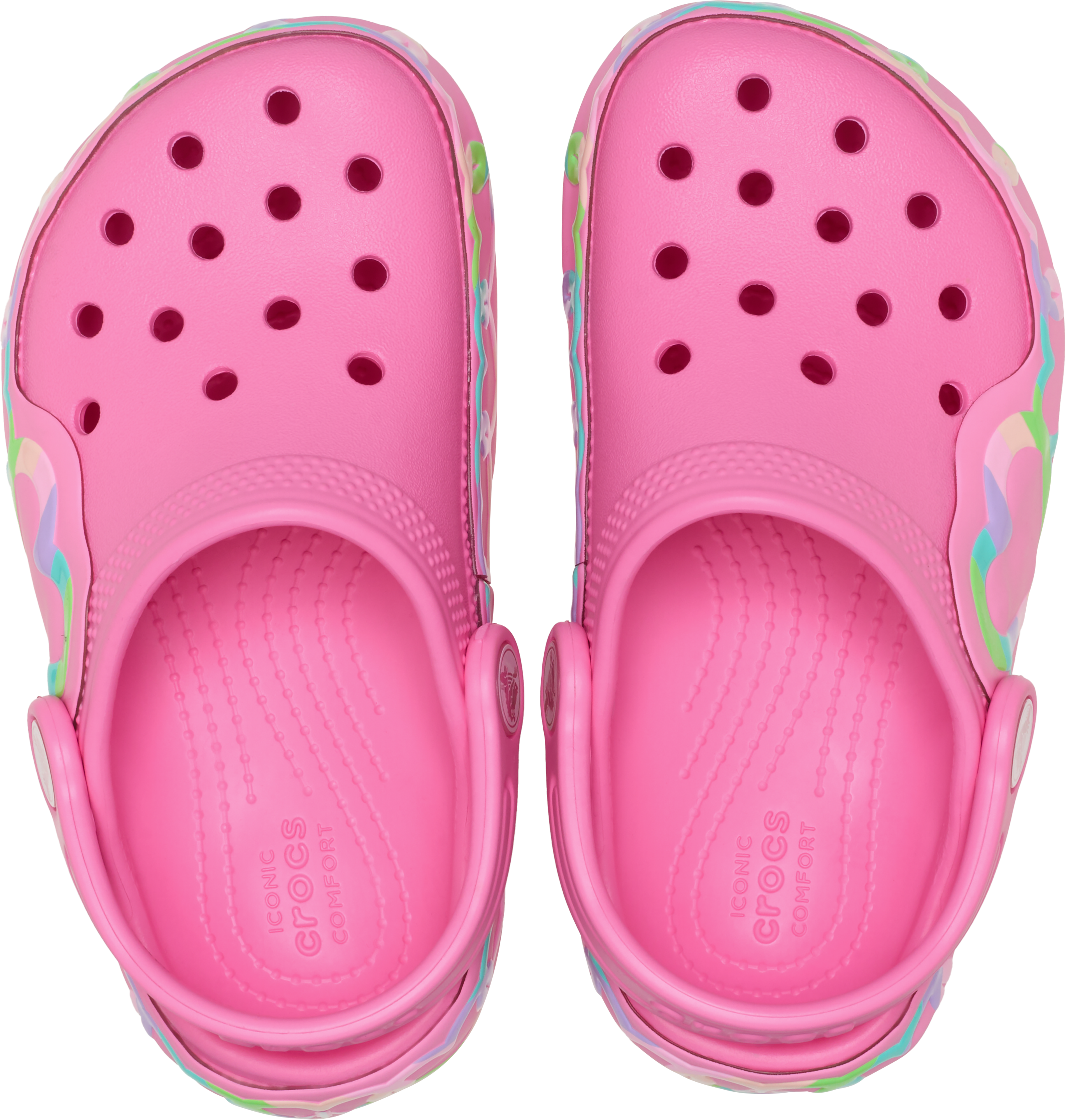 Toddler Classic Heart Lights Clog