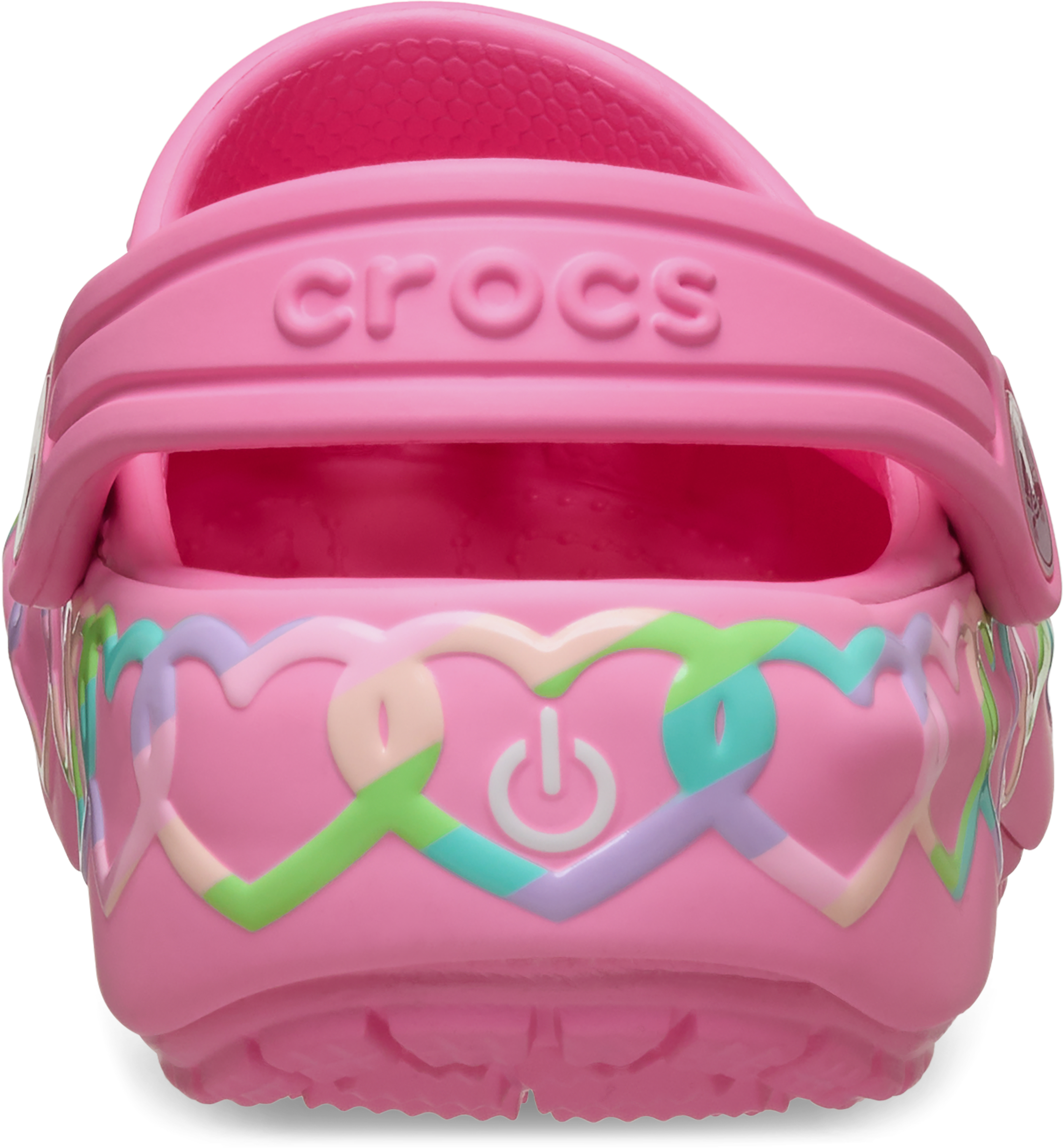 Toddler Classic Heart Lights Clog