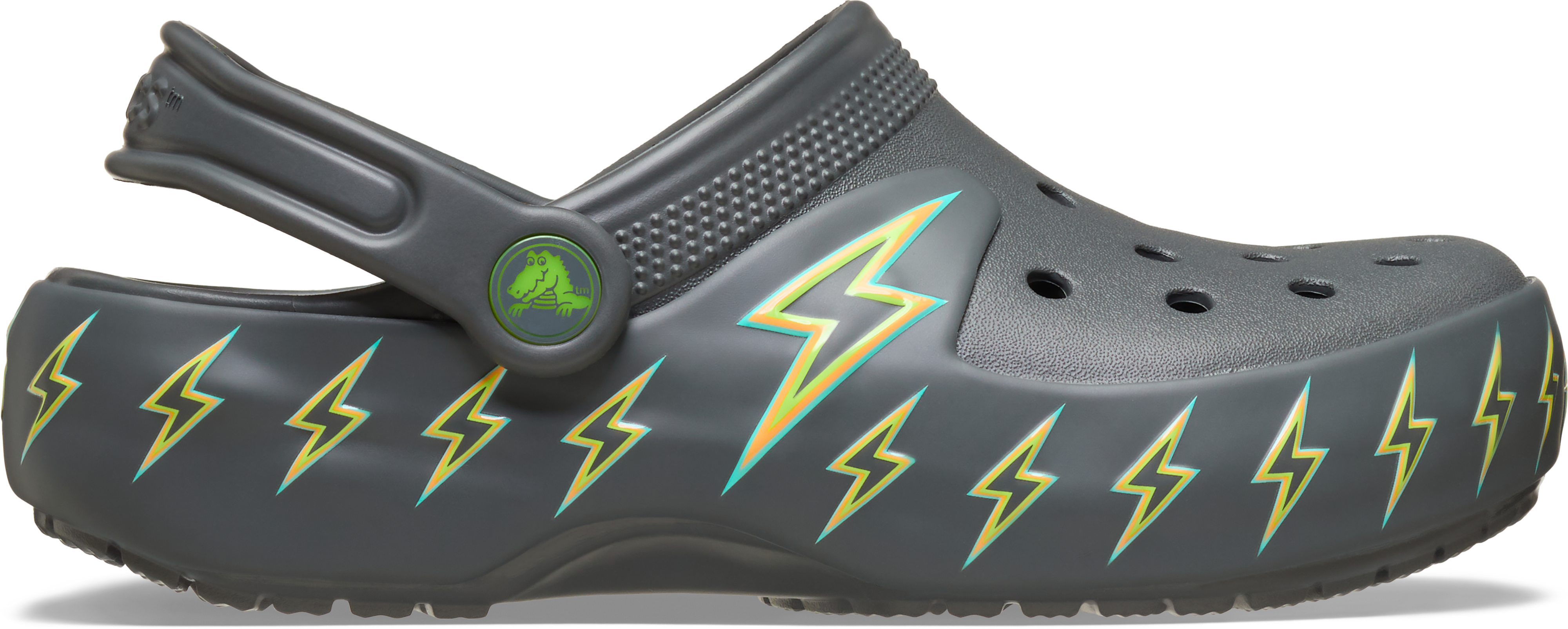 Kids' Classic Bolt Lights Clog