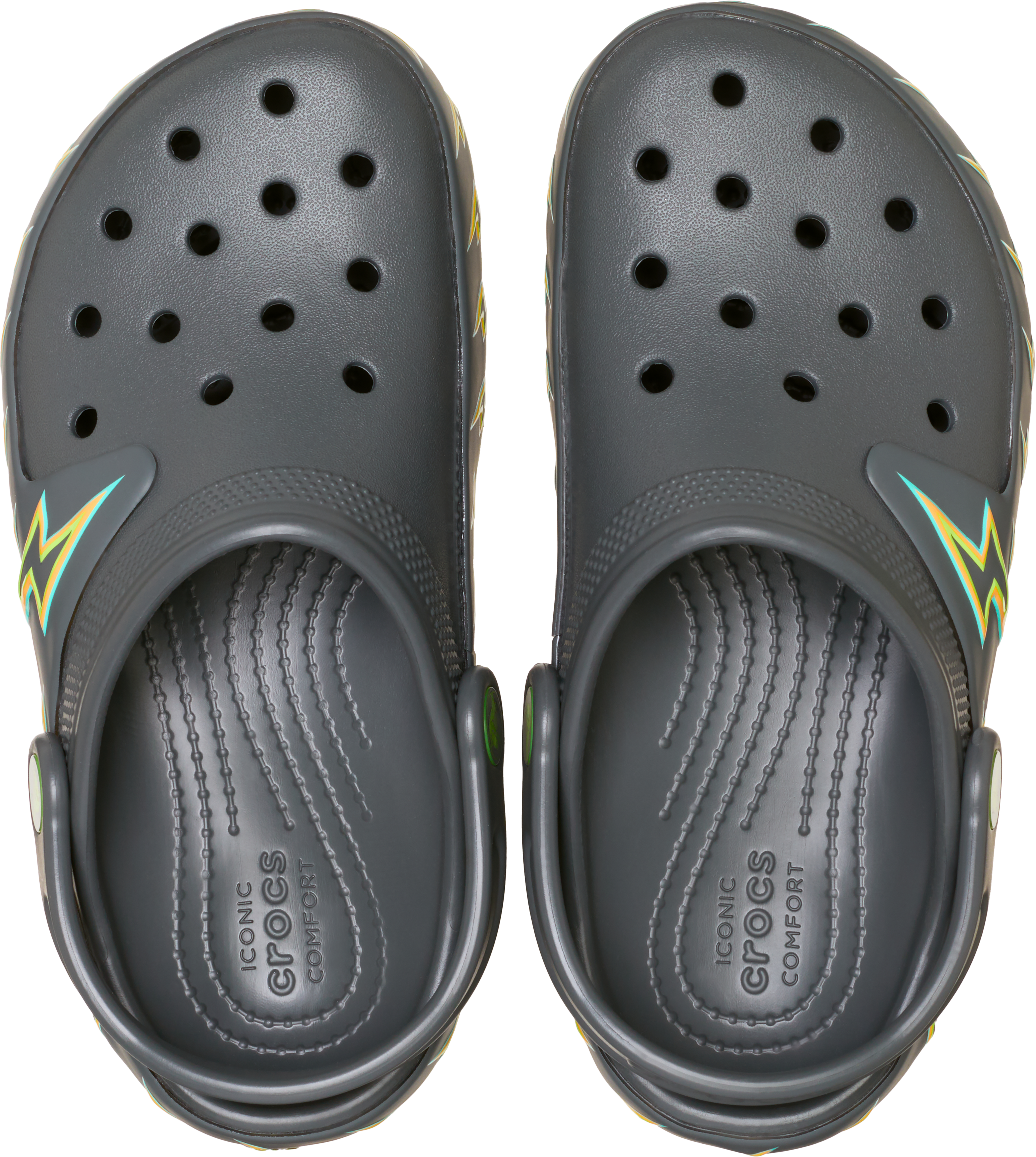 Kids' Classic Bolt Lights Clog