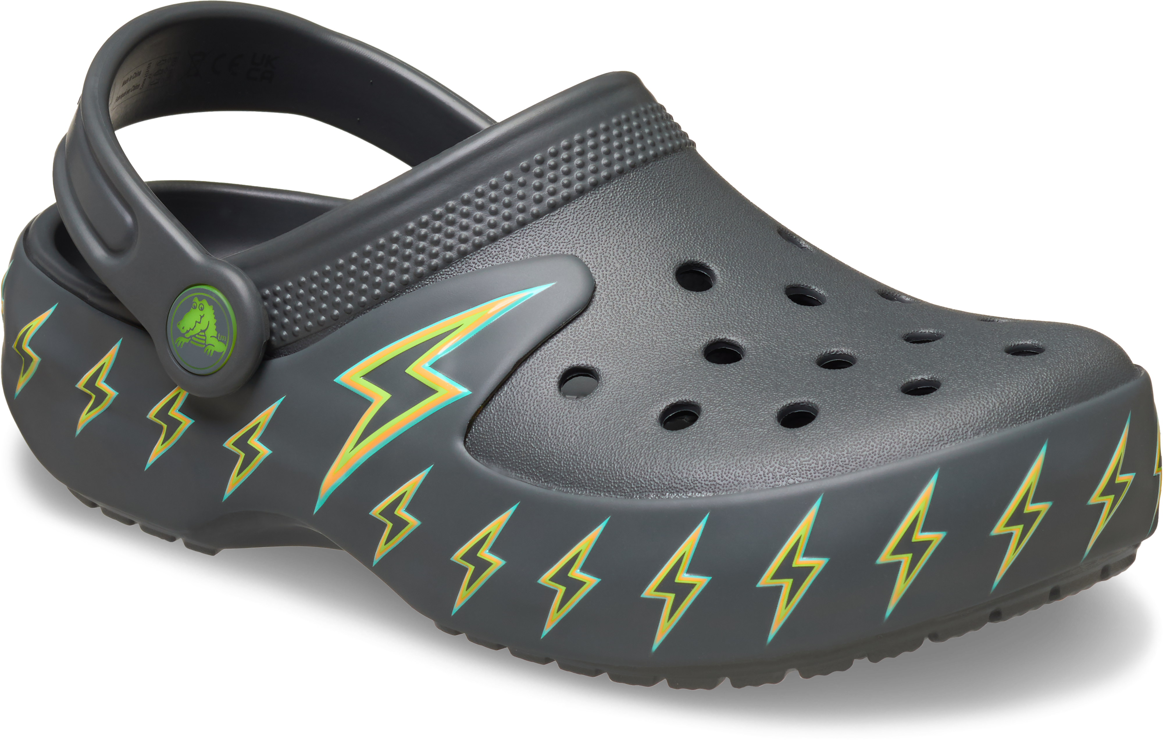 Kids' Classic Bolt Lights Clog