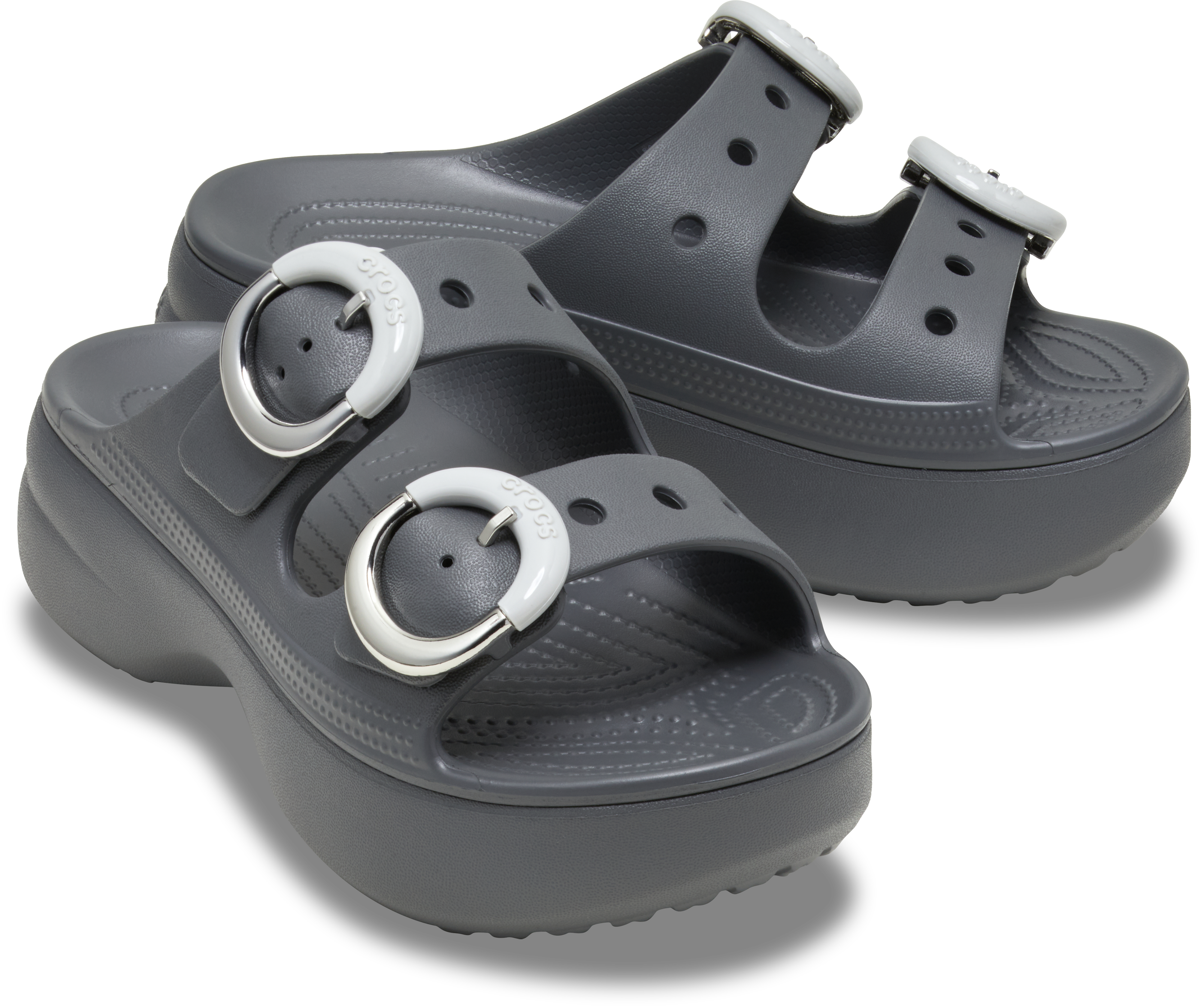 Women's Saturday Platform Dipped Buckle Sandal