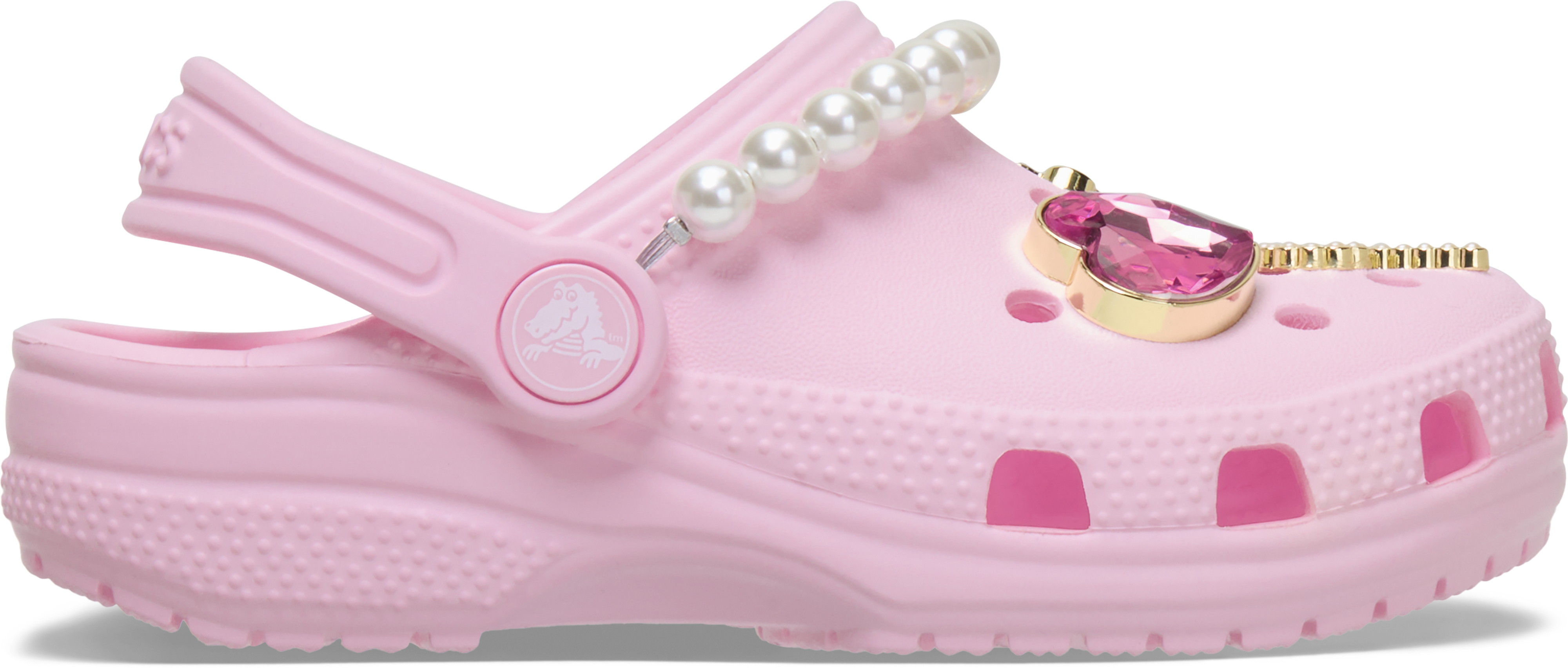 Toddler Classic Pearl Glam Clog