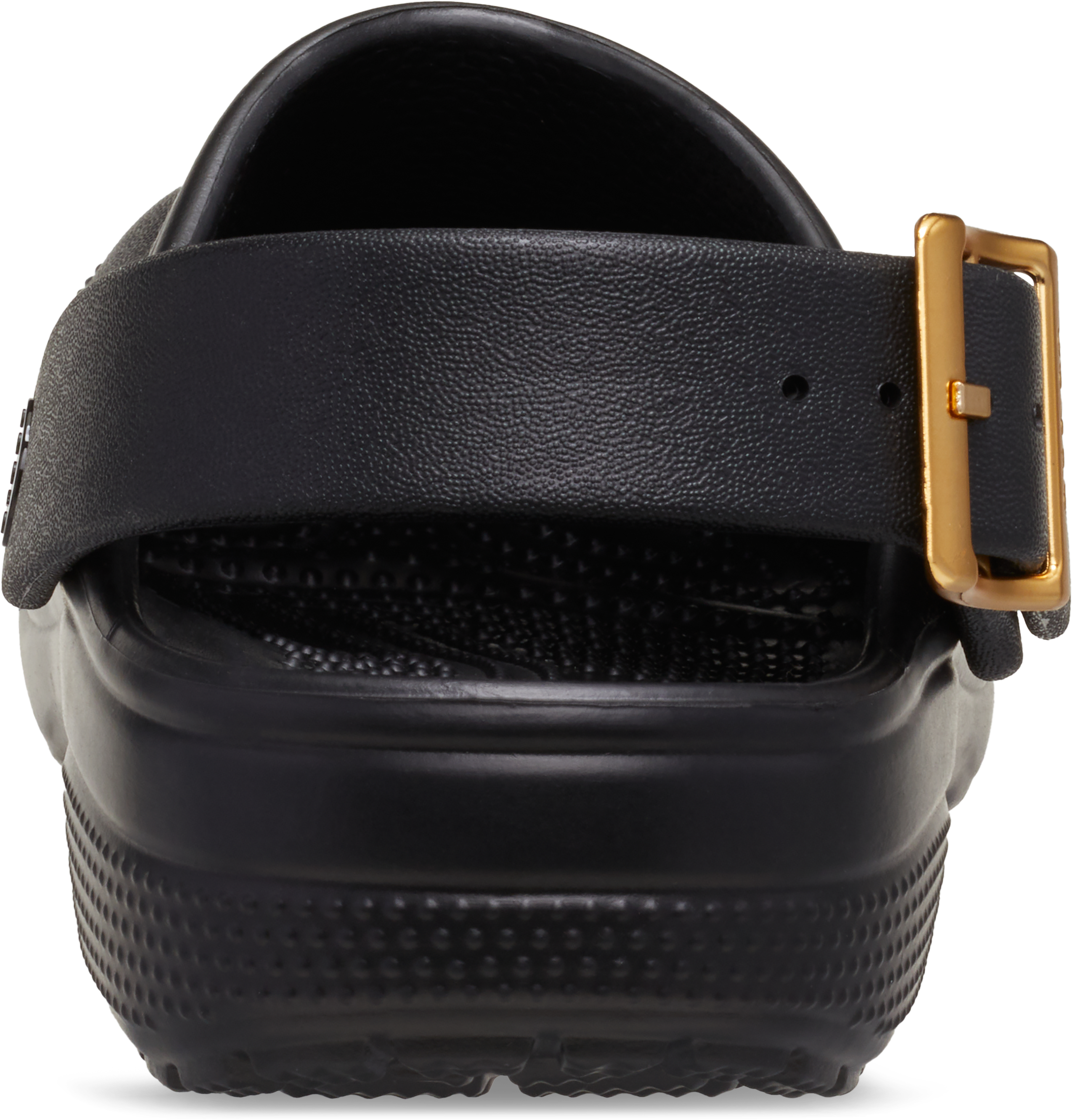 Classic Metallic Buckle Clog
