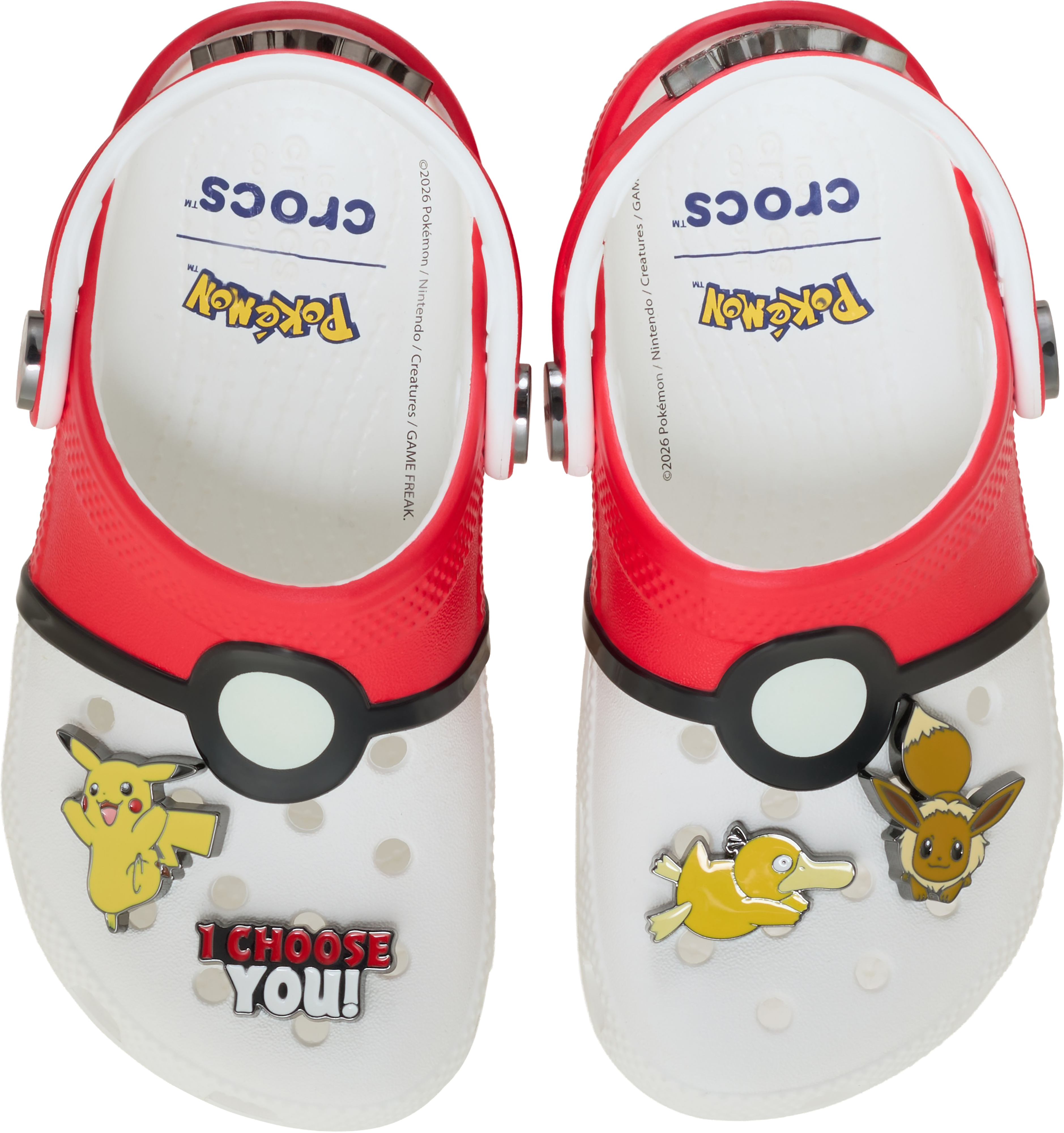 Toddler Pokémon Poké Ball Classic Clog