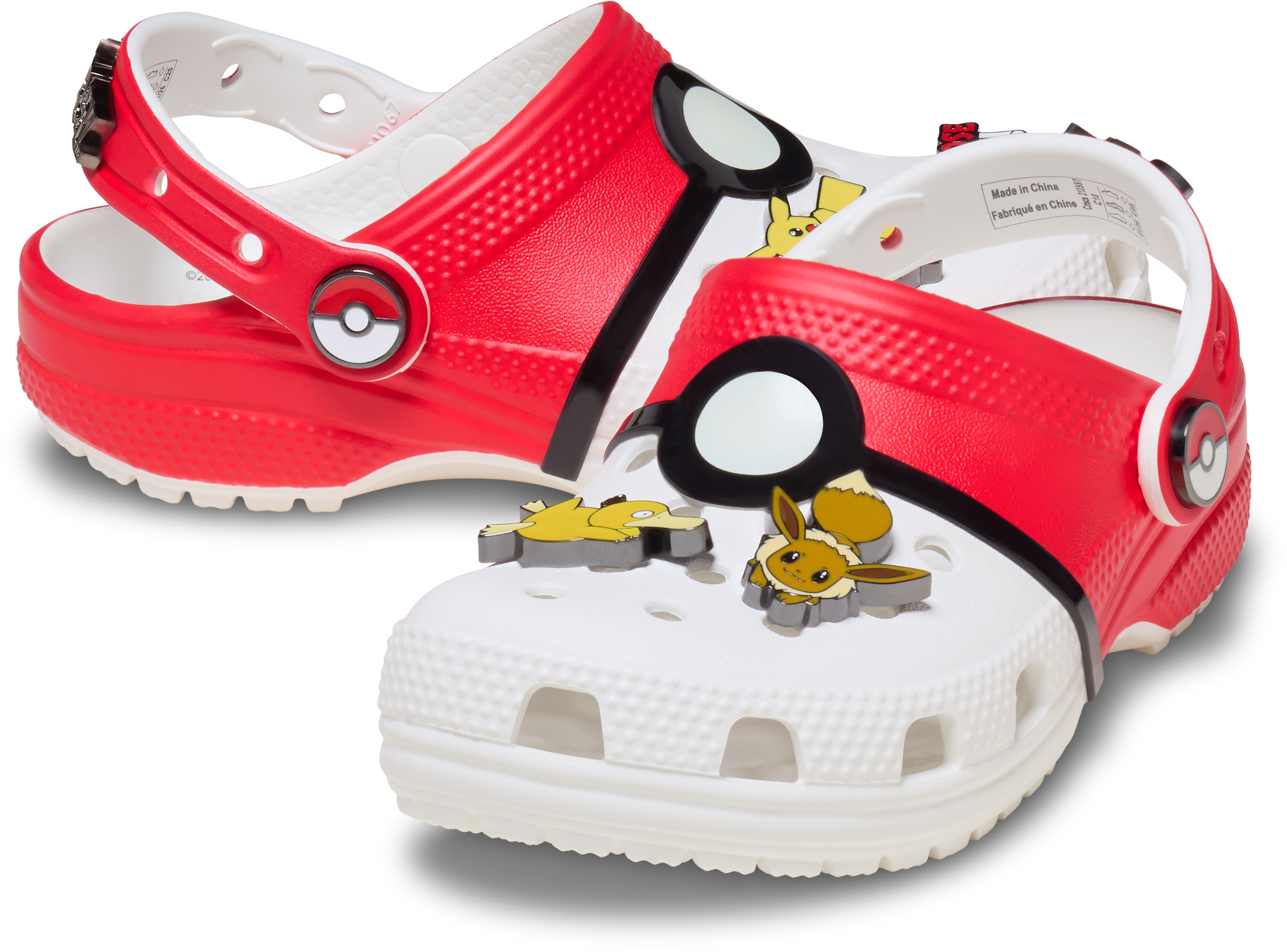 Toddler Pokémon Poké Ball Classic Clog