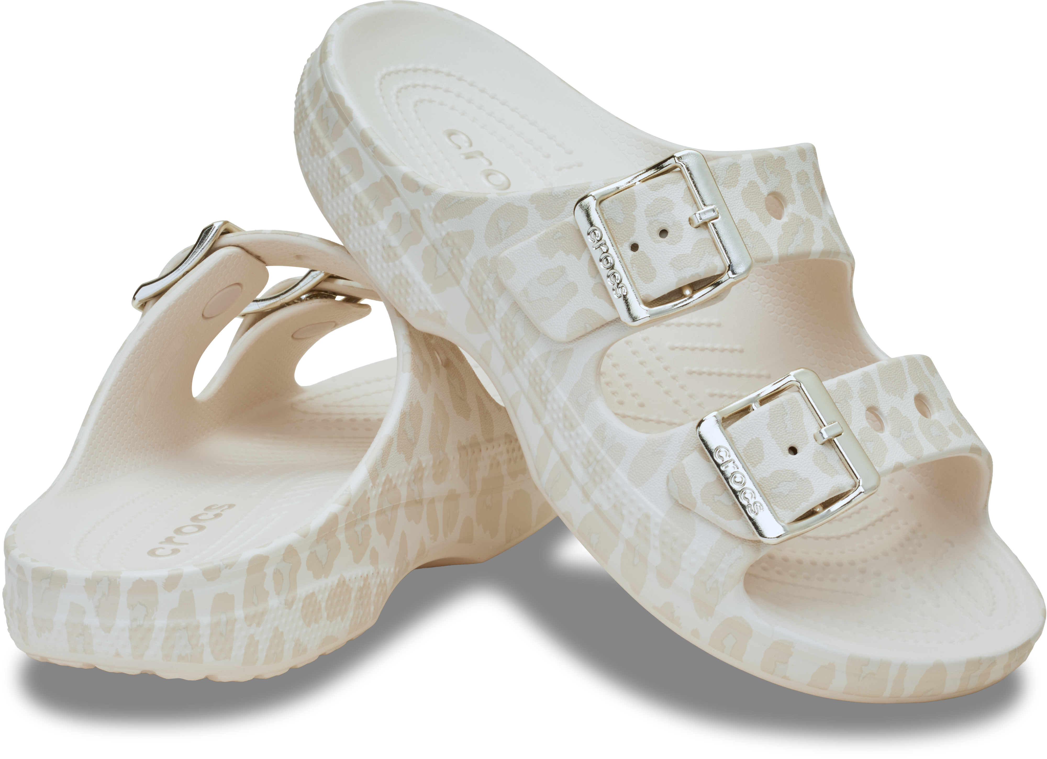 Saturday Metallic Buckle Animal Sandal