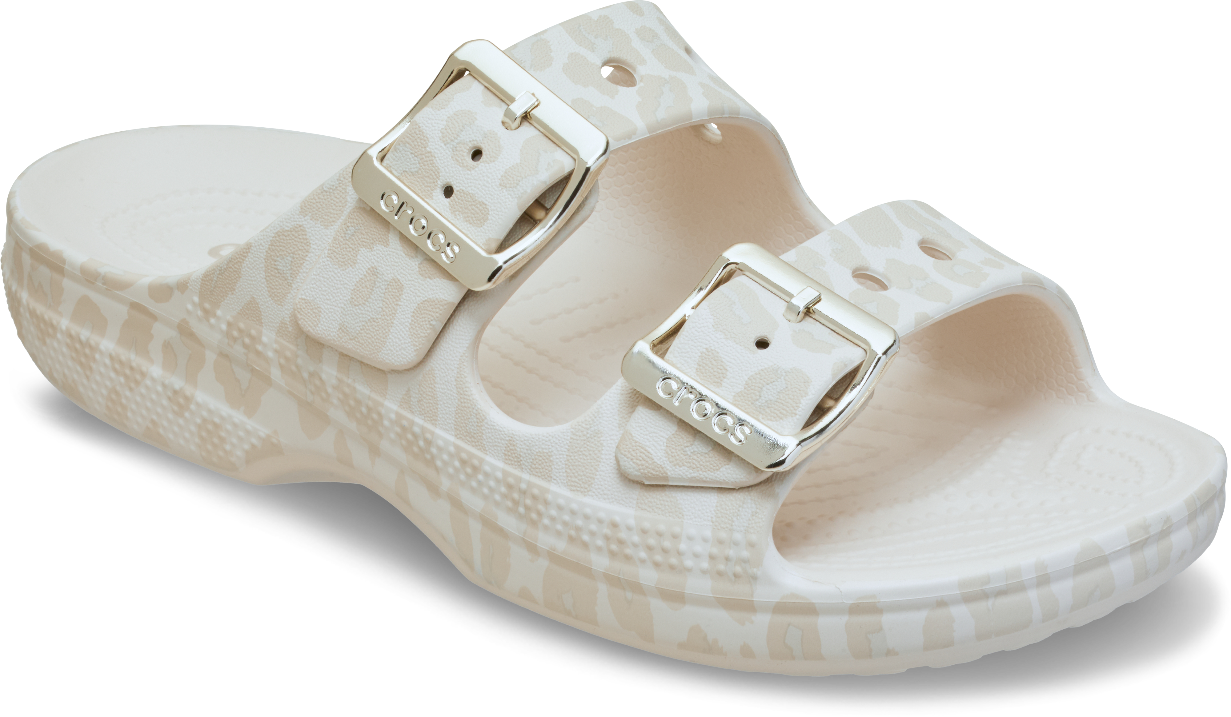 Saturday Metallic Buckle Animal Sandal