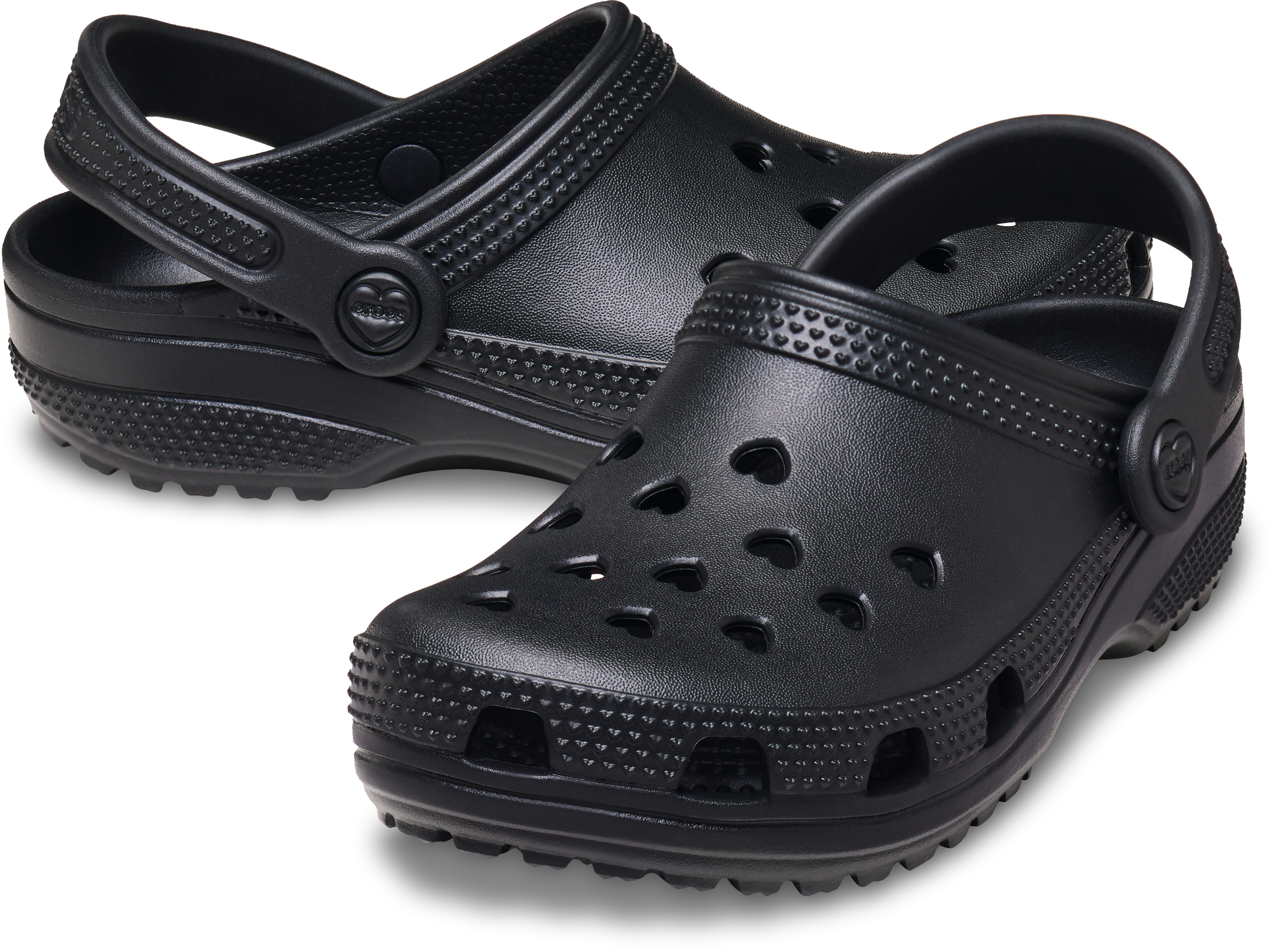Kids' Classic Hearts Cut Out Clog