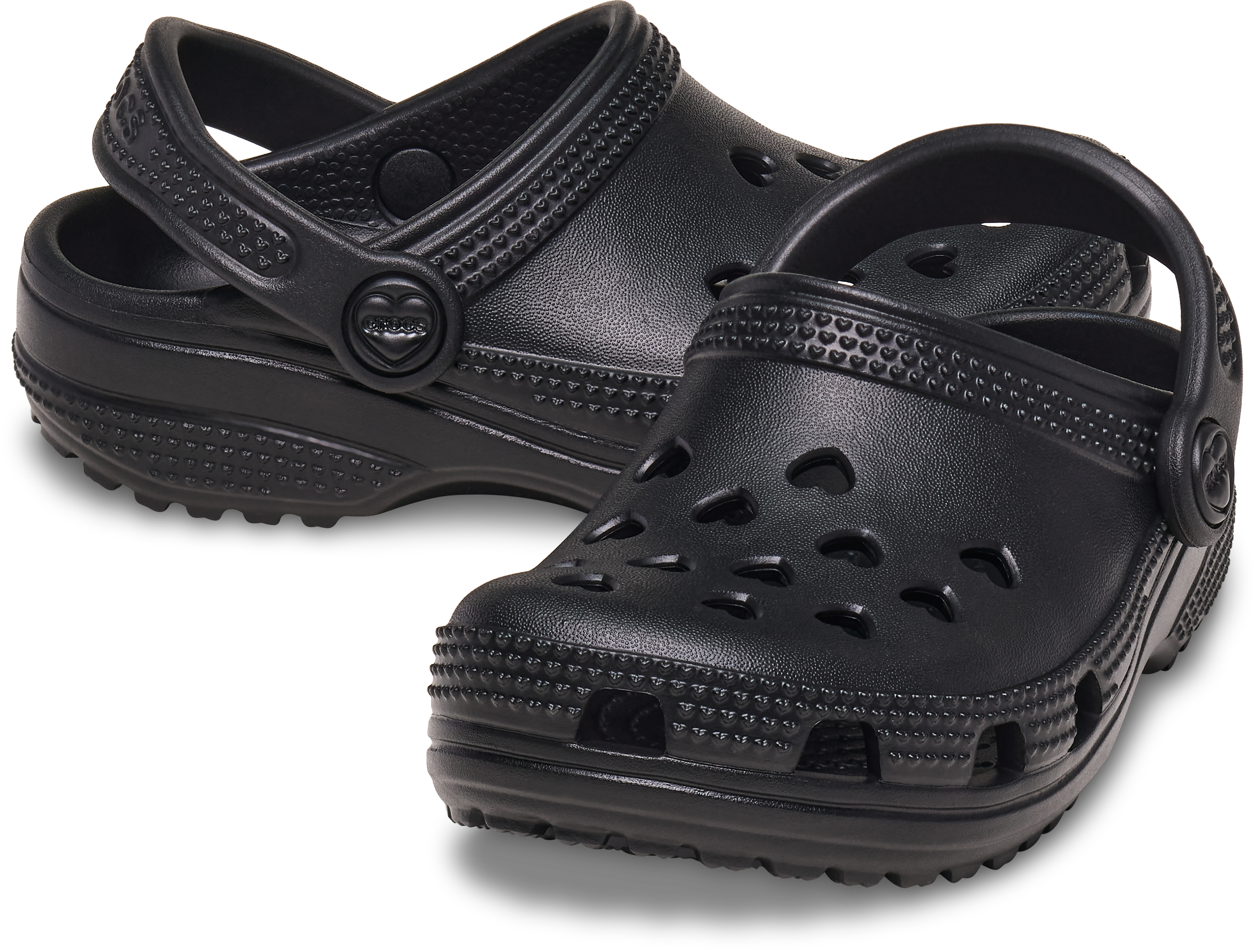 Toddler Classic Hearts Cut Out Clog