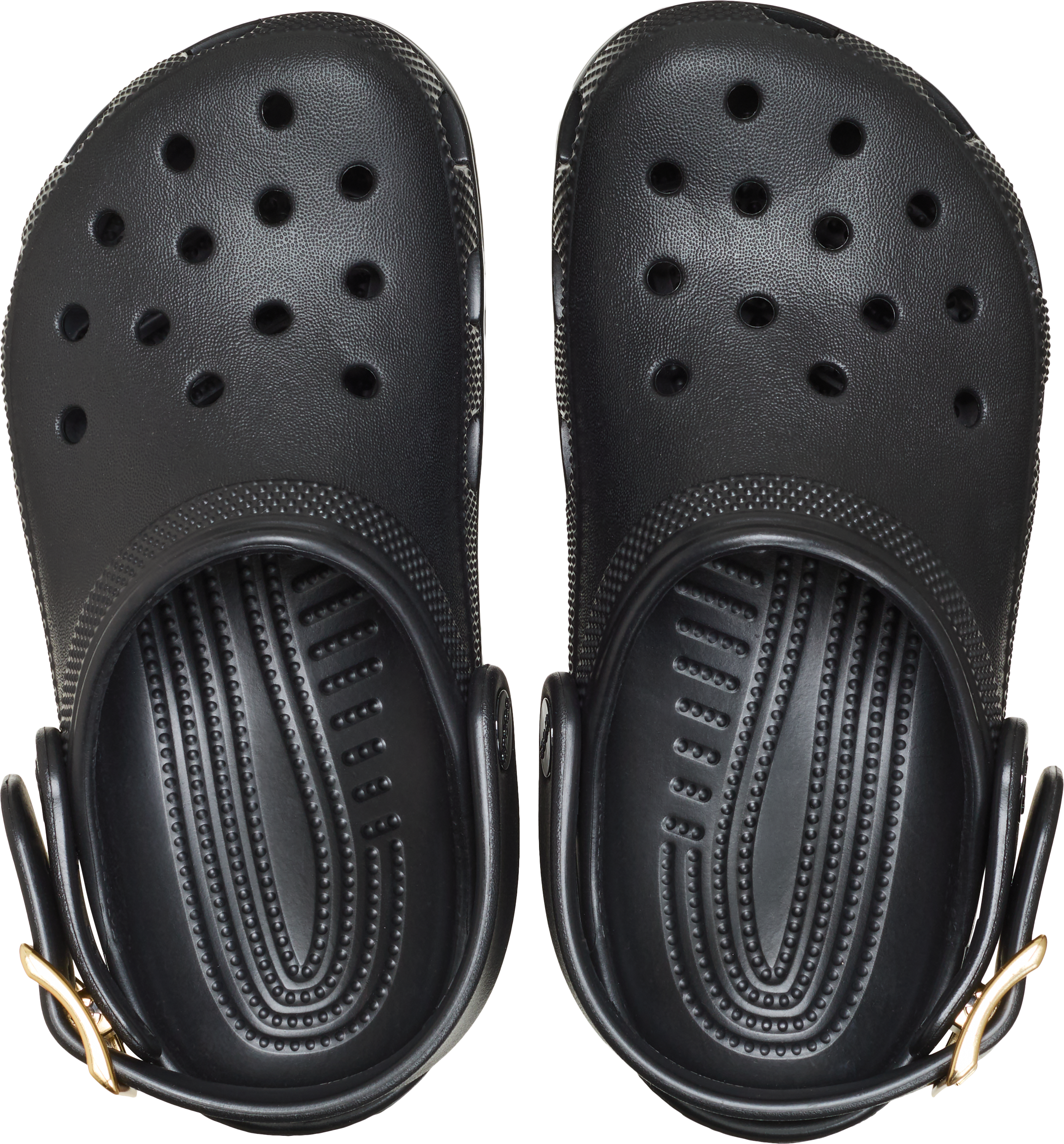 Kids' Classic Metallic Buckle Clog