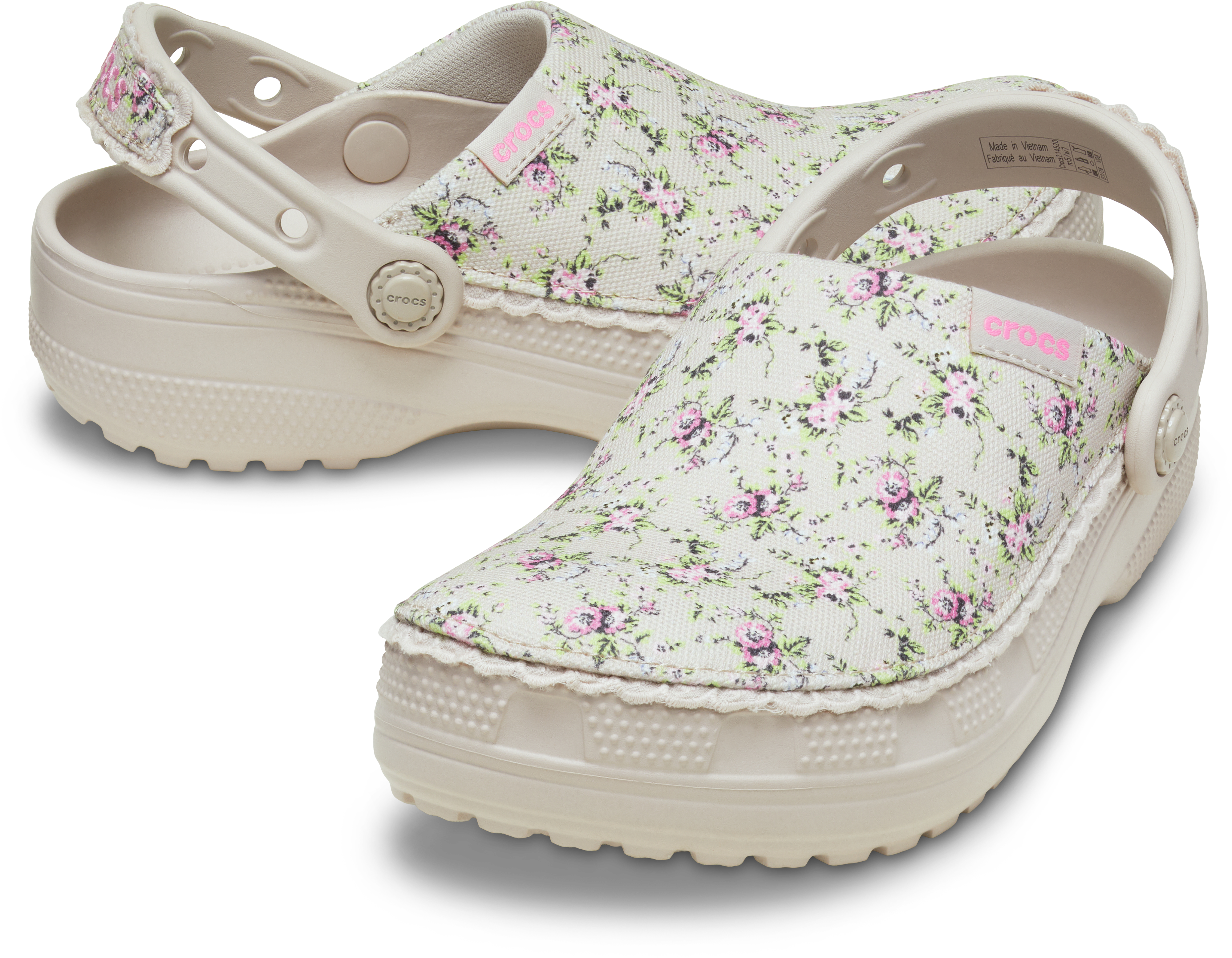 Crafted Ditsy Floral Clog