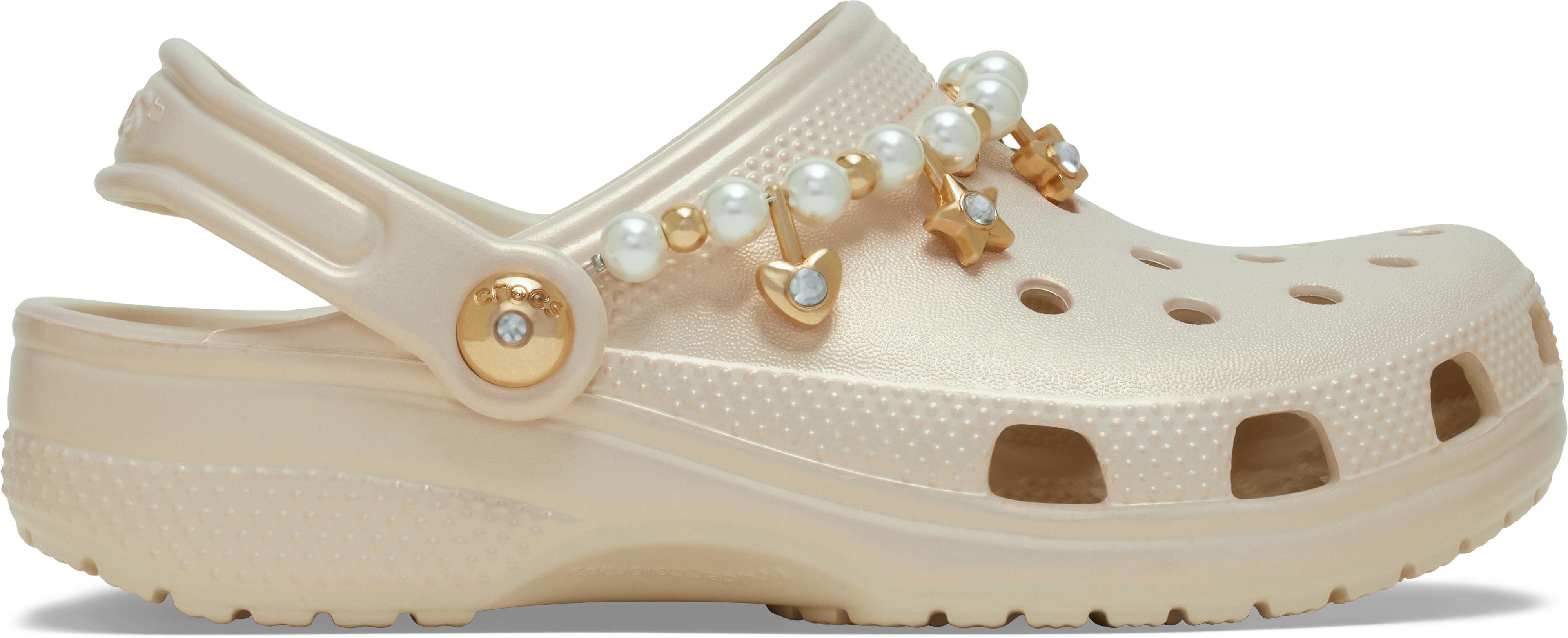 Kids' Classic Pearl Bracelet Clog