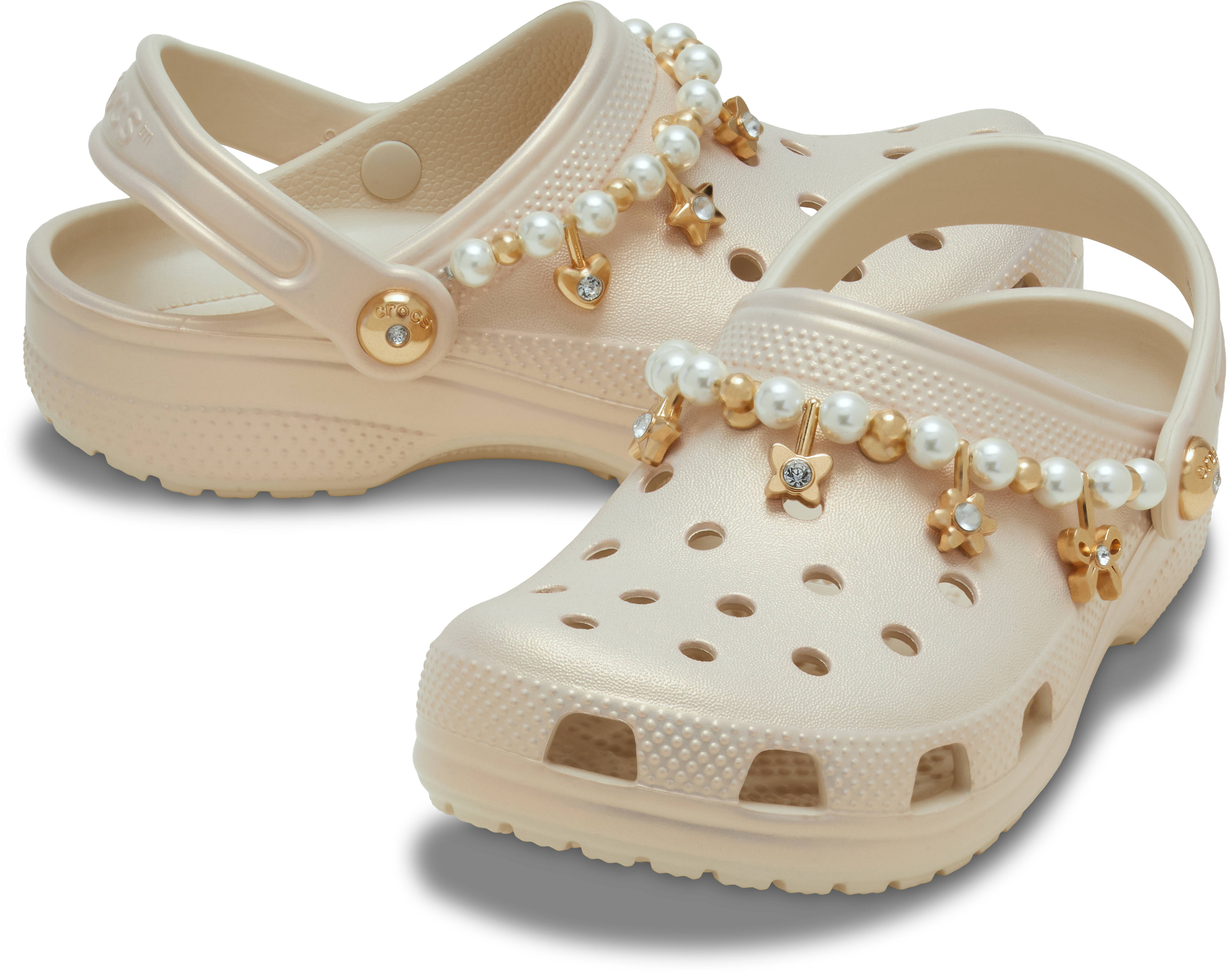 Kids' Classic Pearl Bracelet Clog