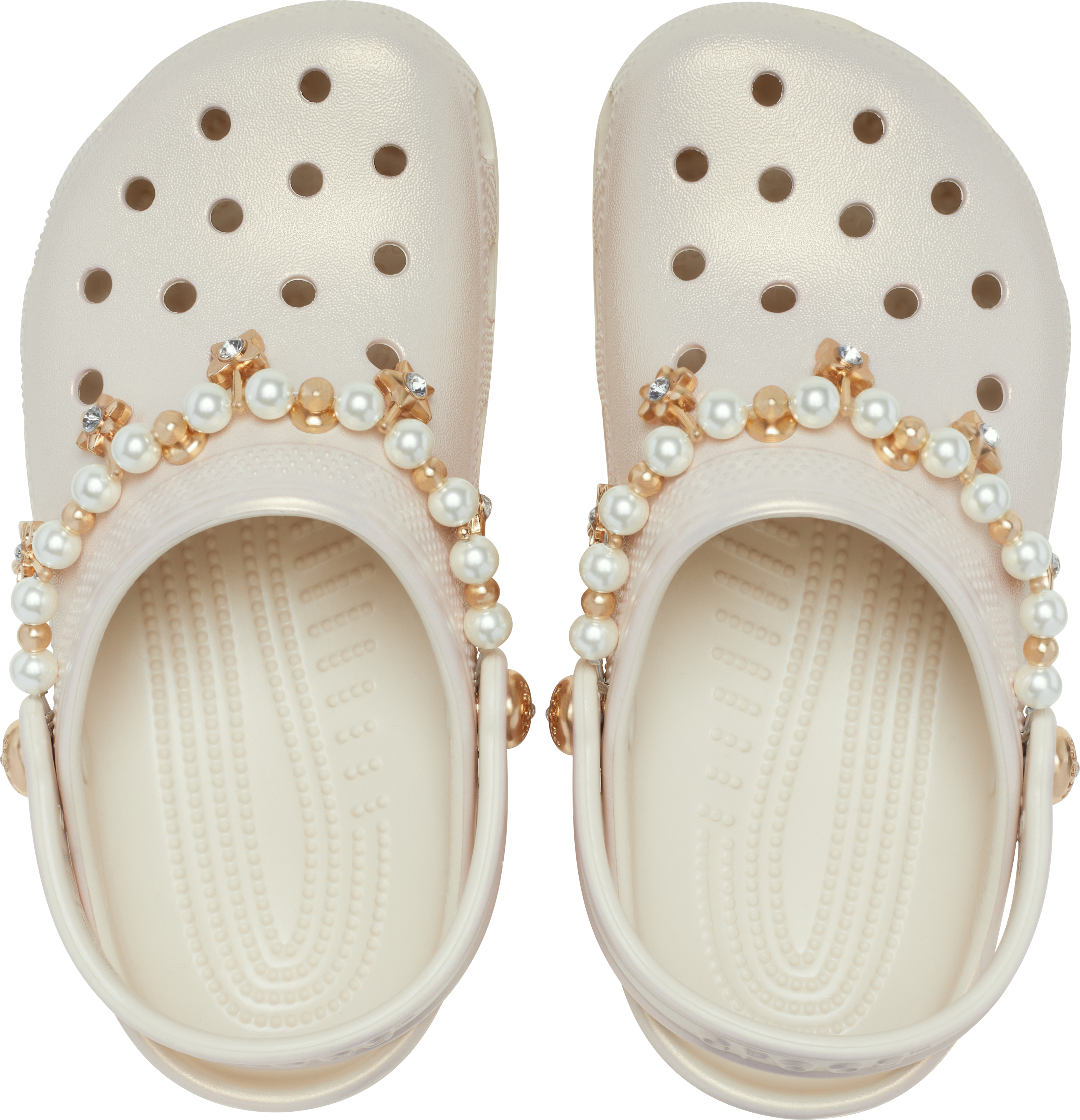 Kids' Classic Pearl Bracelet Clog