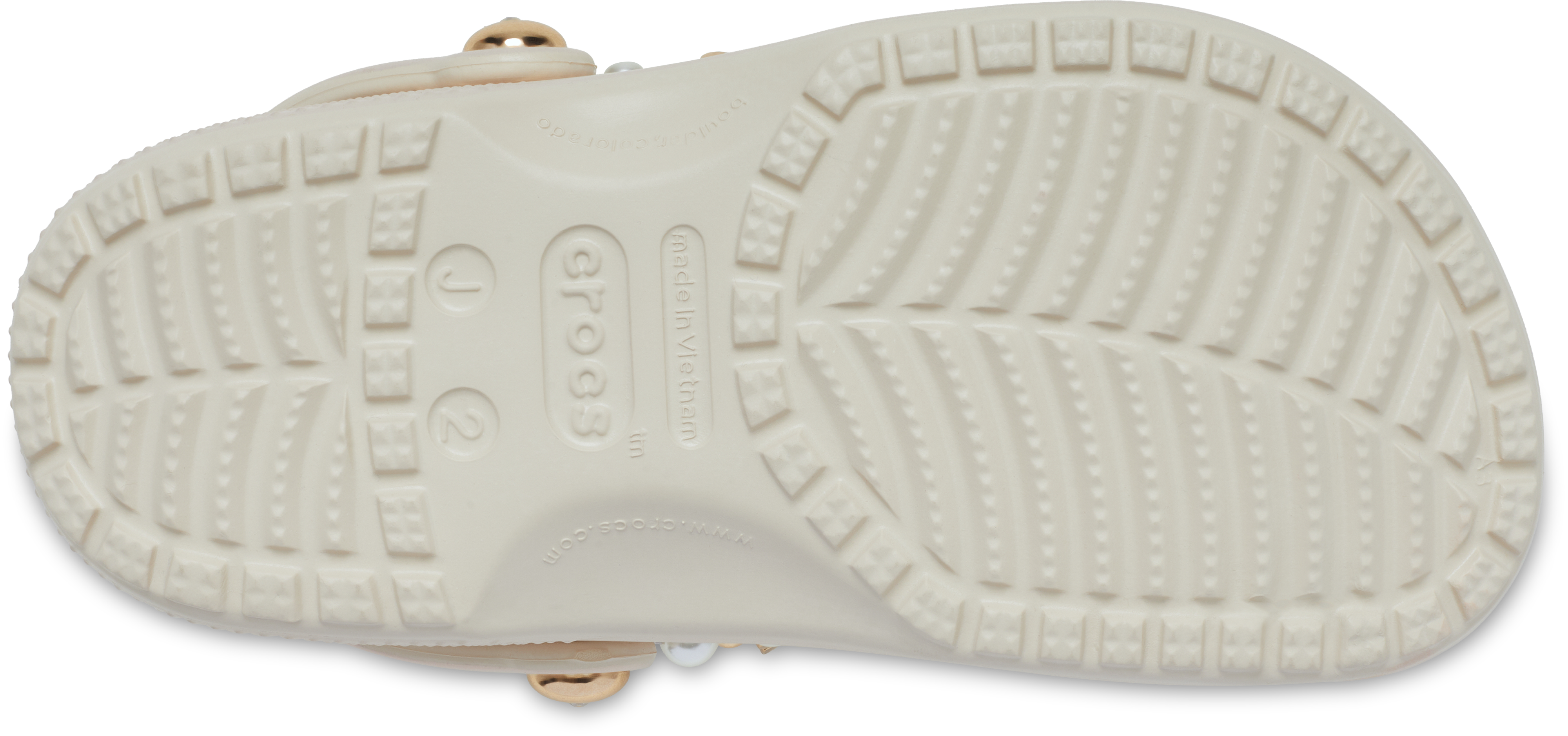 Kids' Classic Pearl Bracelet Clog