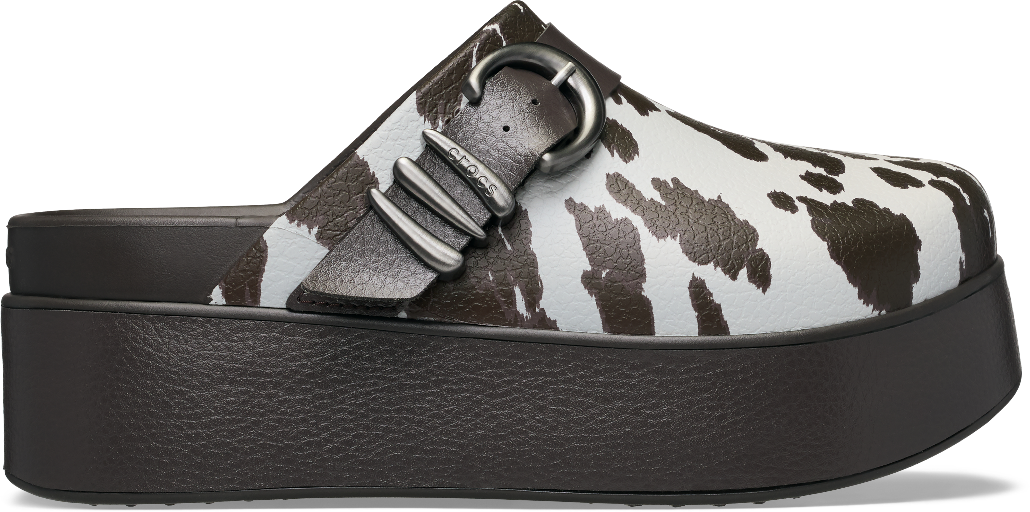 Dylan Platform Animal Buckle Clog