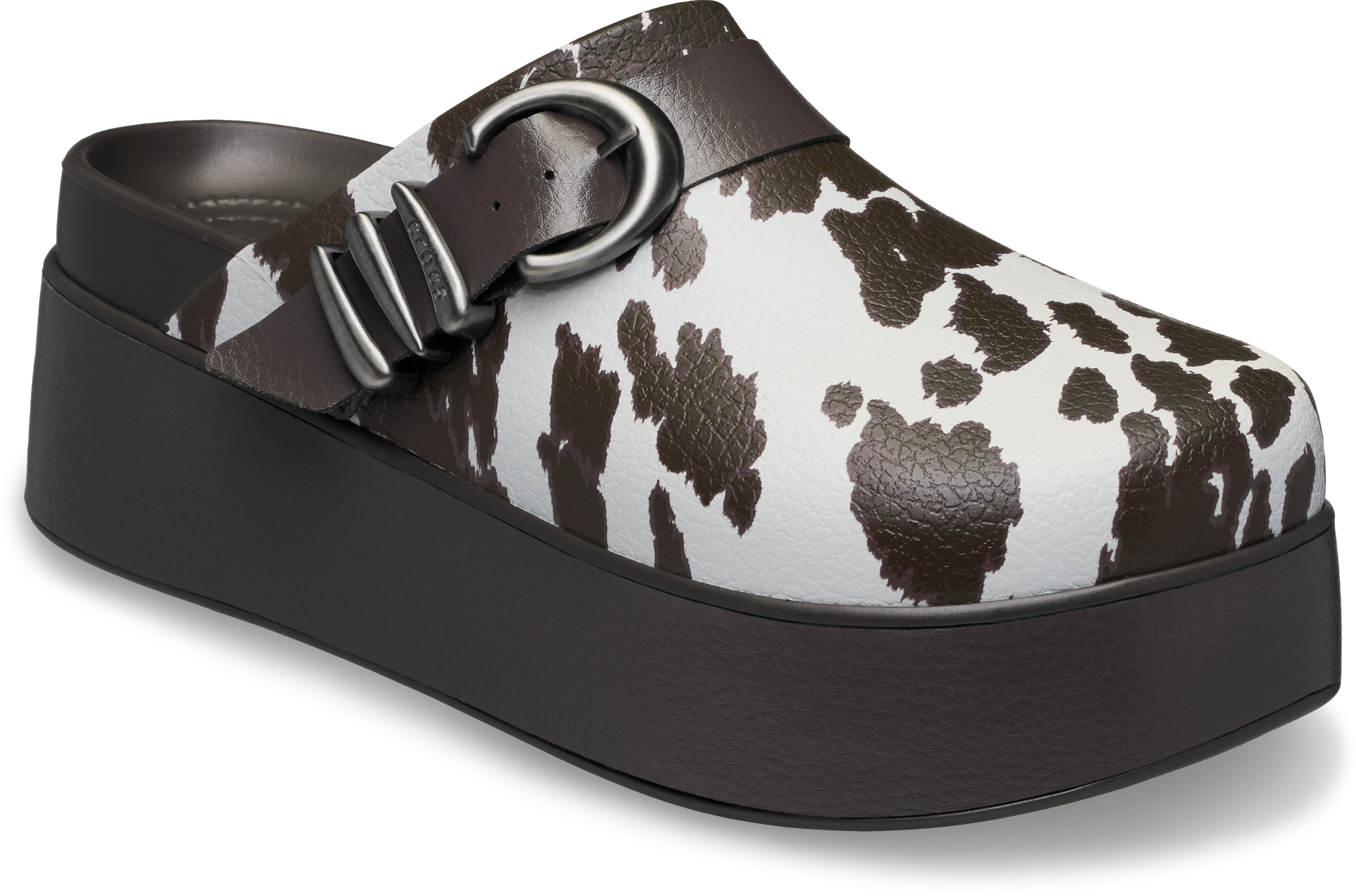 Dylan Platform Animal Buckle Clog