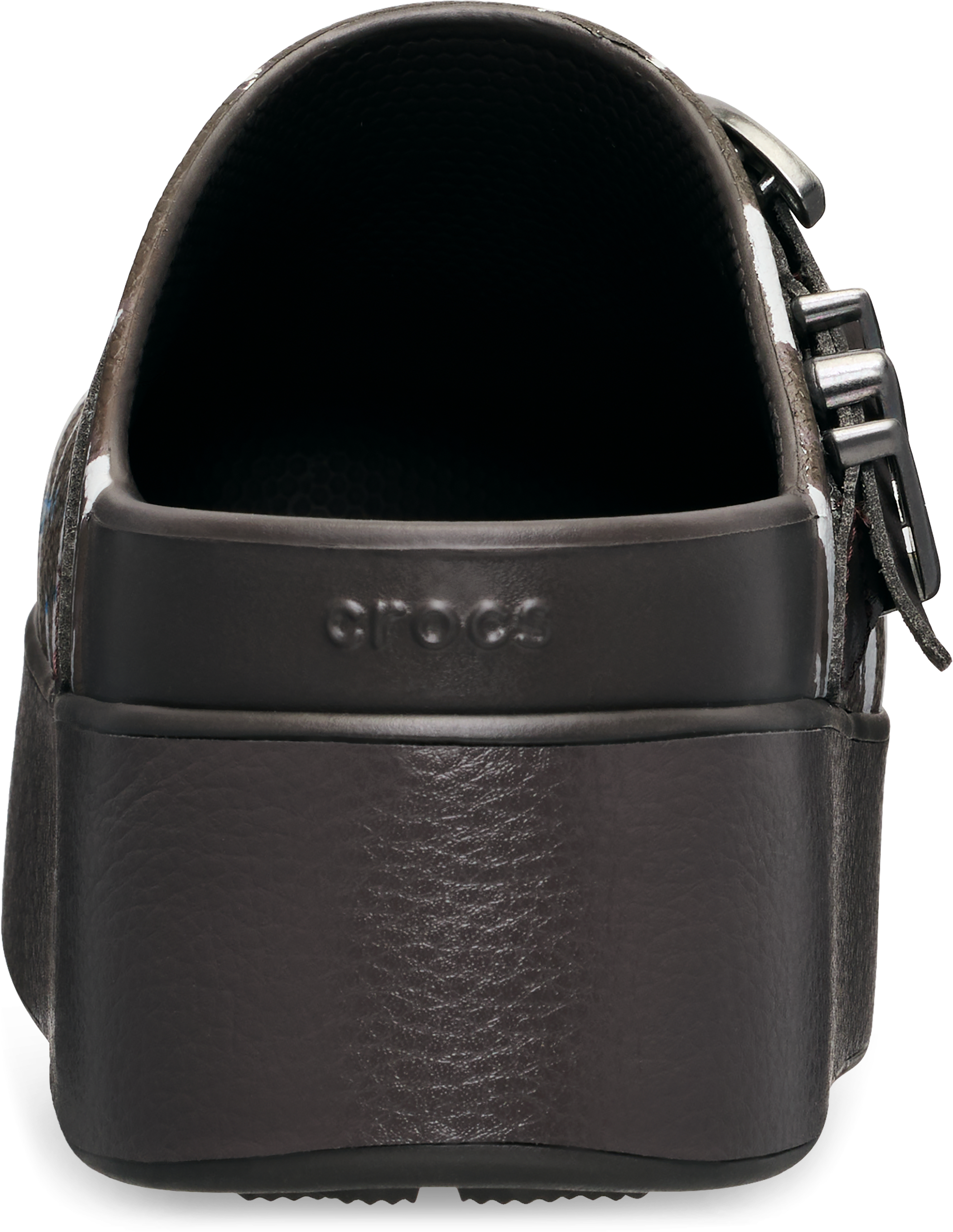 Dylan Platform Animal Buckle Clog