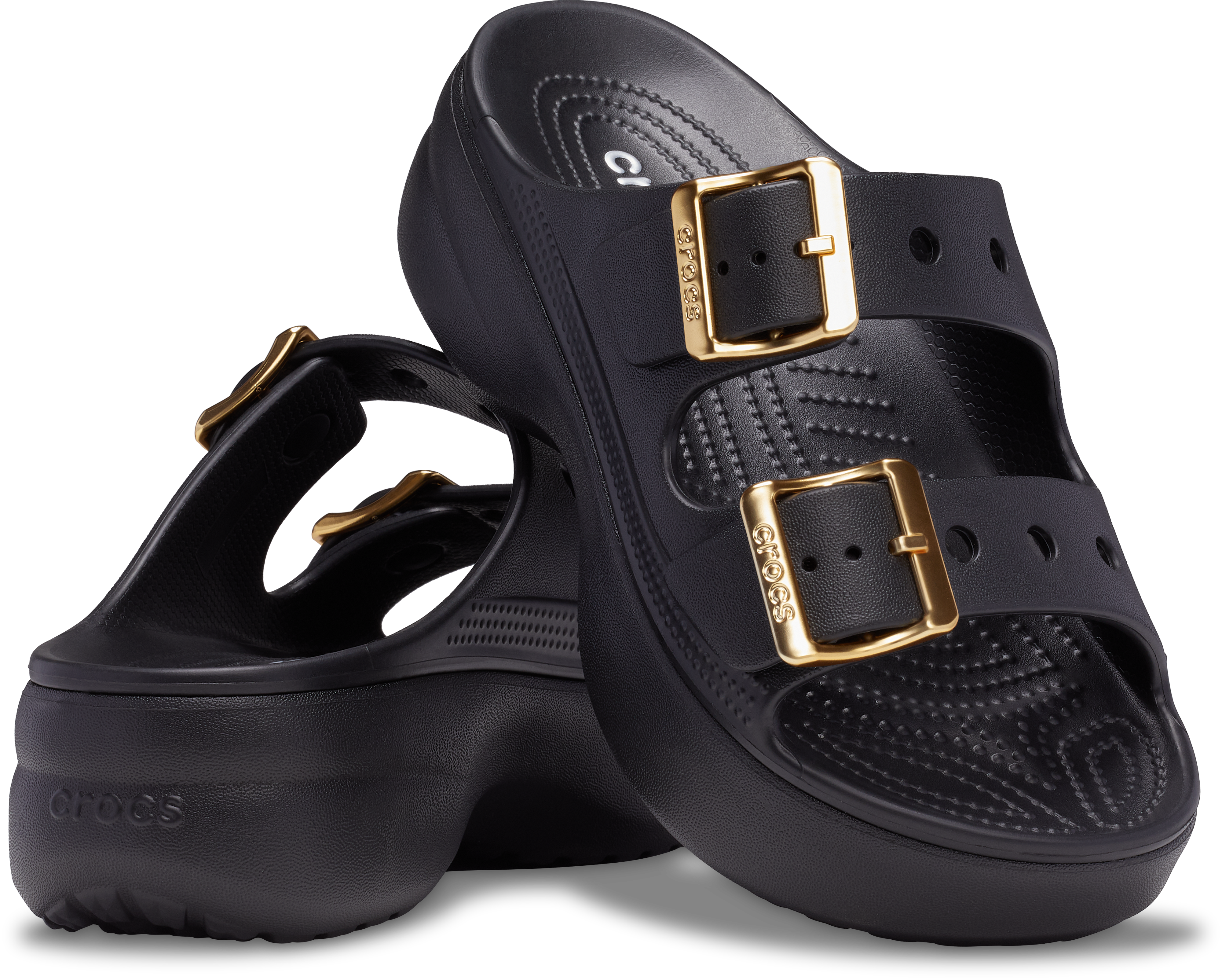 Women's Saturday Platform Metallic Buckle Sandal