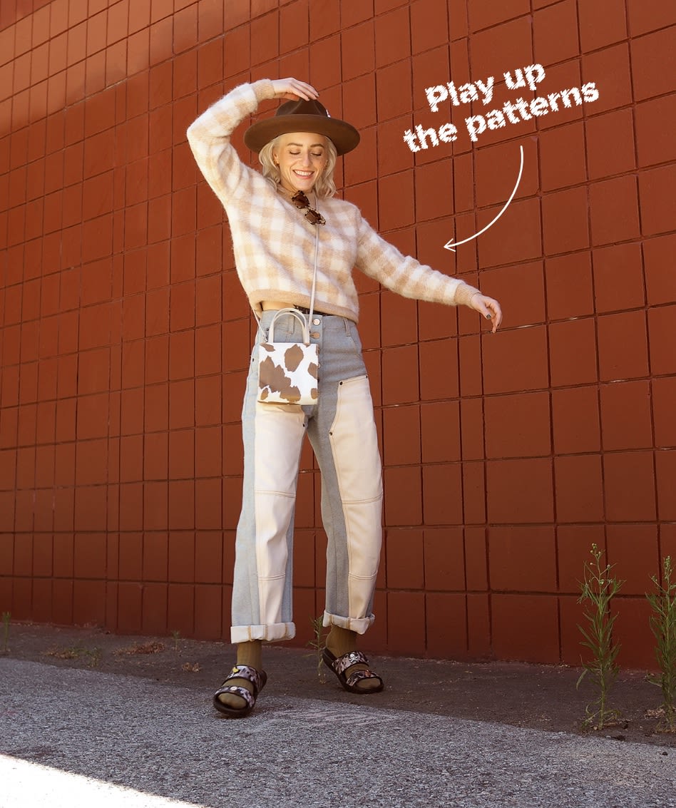 Play up the patterns.