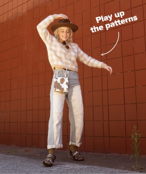 Play up the patterns.