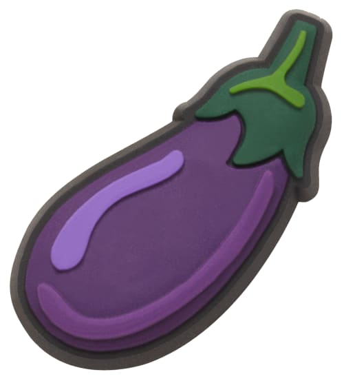 Eggplant croc charm clearance
