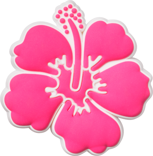 Pink Hibiscus Jibbitz™ charms Crocs