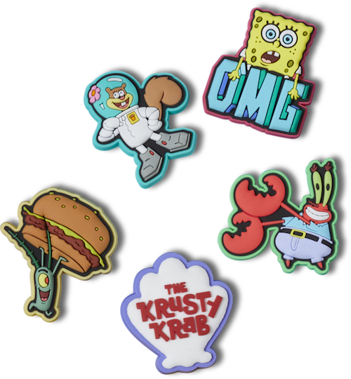 SpongeBob 5 Pack Jibbitz™ charms Crocs