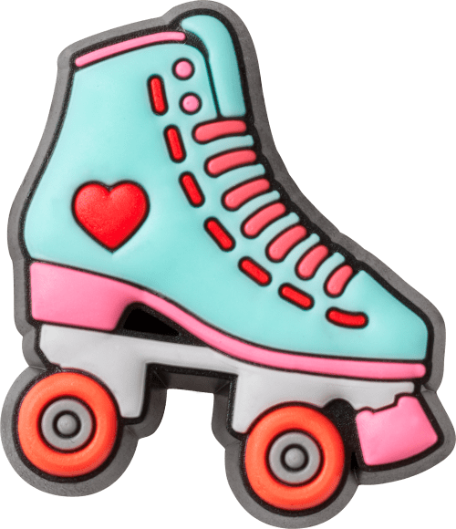 Turquoise Roller Skate Jibbitz™ charms - Crocs
