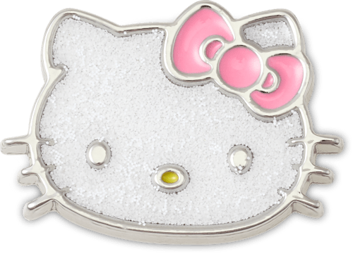 Hello Kitty Glitter Cat Jibbitz Shoe Charm - Crocs