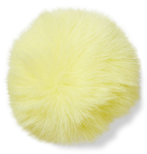 Yellow Puff Ball Jibbitz™ charms Crocs