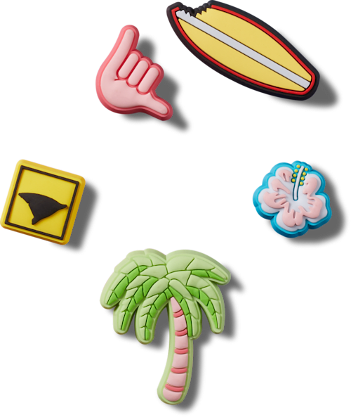 Surfing 5 Pack Jibbitz™ charms Crocs