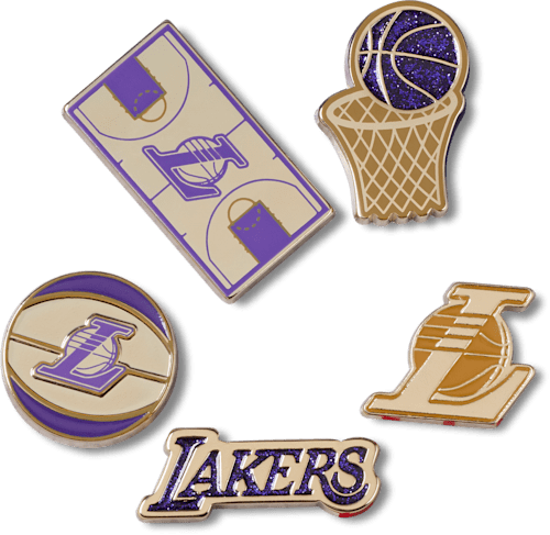charms 5 Angeles - Pack Los NBA Jibbitz™ Lakers Crocs