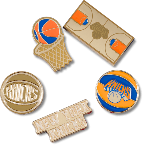 NBA New York Knicks 5 Pack Jibbitz™ charms Crocs