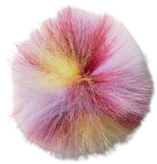 Mixed Color Puff Ball Jibbitz™ charms Crocs