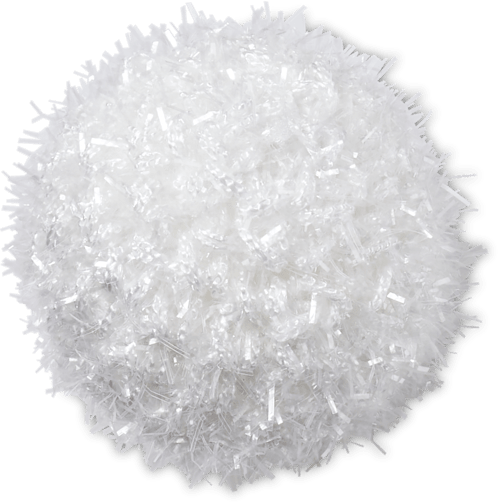 White Metallic Puff Ball Jibbitz™ charms Crocs