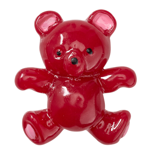 Pink Acrylic Teddy Jibbitz™ charms Crocs