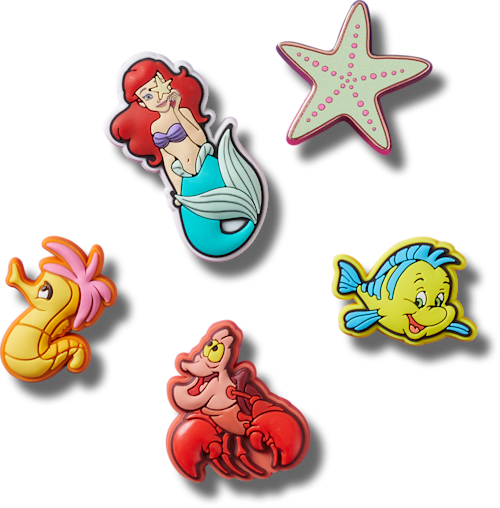 Princess Ariel 5 Pack Jibbitz™ charms Crocs