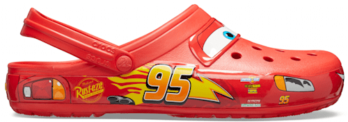 LIGHTNING MCQUEEN ADULT CLOGS