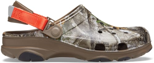 Mens Classic All-Terrain Mossy Oak Brush Clog Khaki