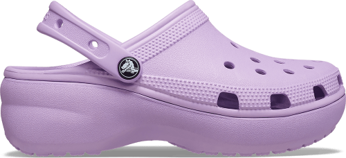 Crocs Women's Crocband Platform Clog White Teal Shoes Sandals US Size 8 