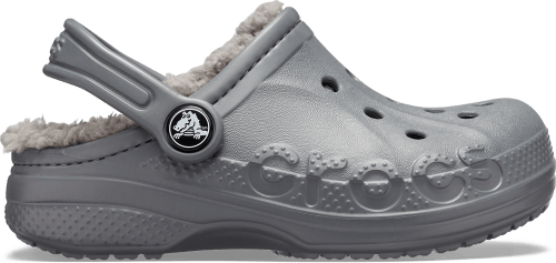 White Crocs Fuzz Strap Clog Crocs Clog With Fur Crocs Baya Lined