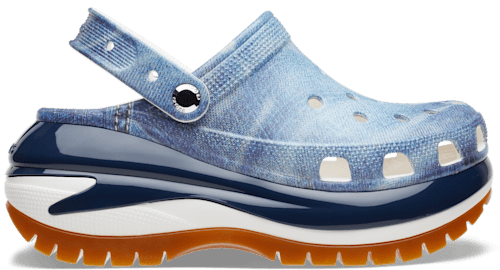 Mega Crush Denim Clog - Crocs