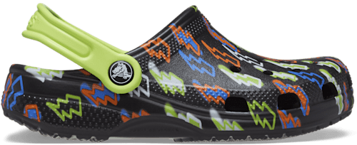 Kids lightning crocs clearance