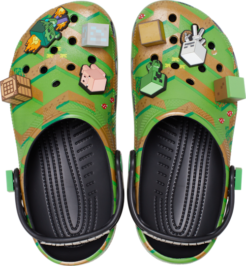 Minecraft Elevated Clog Crocs