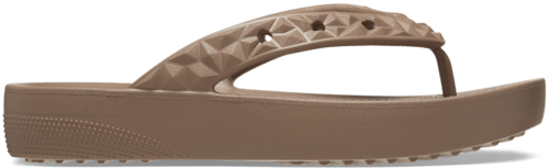 classic platform geometric flip crocs