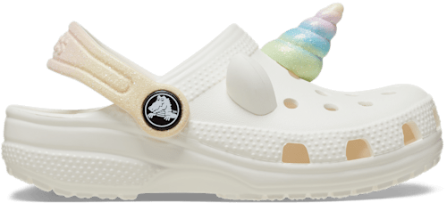 Toddler Classic I AM Rainbow Unicorn Clog - Crocs