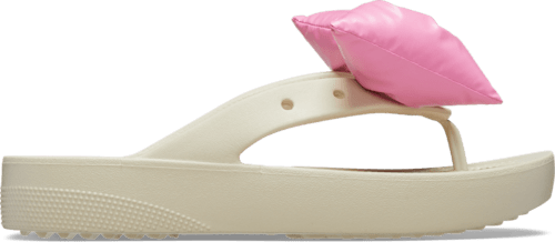 classic platform bow flip crocs