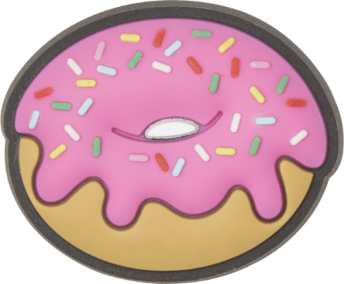 Pink Donut Jibbitz Shoe Charm Crocs